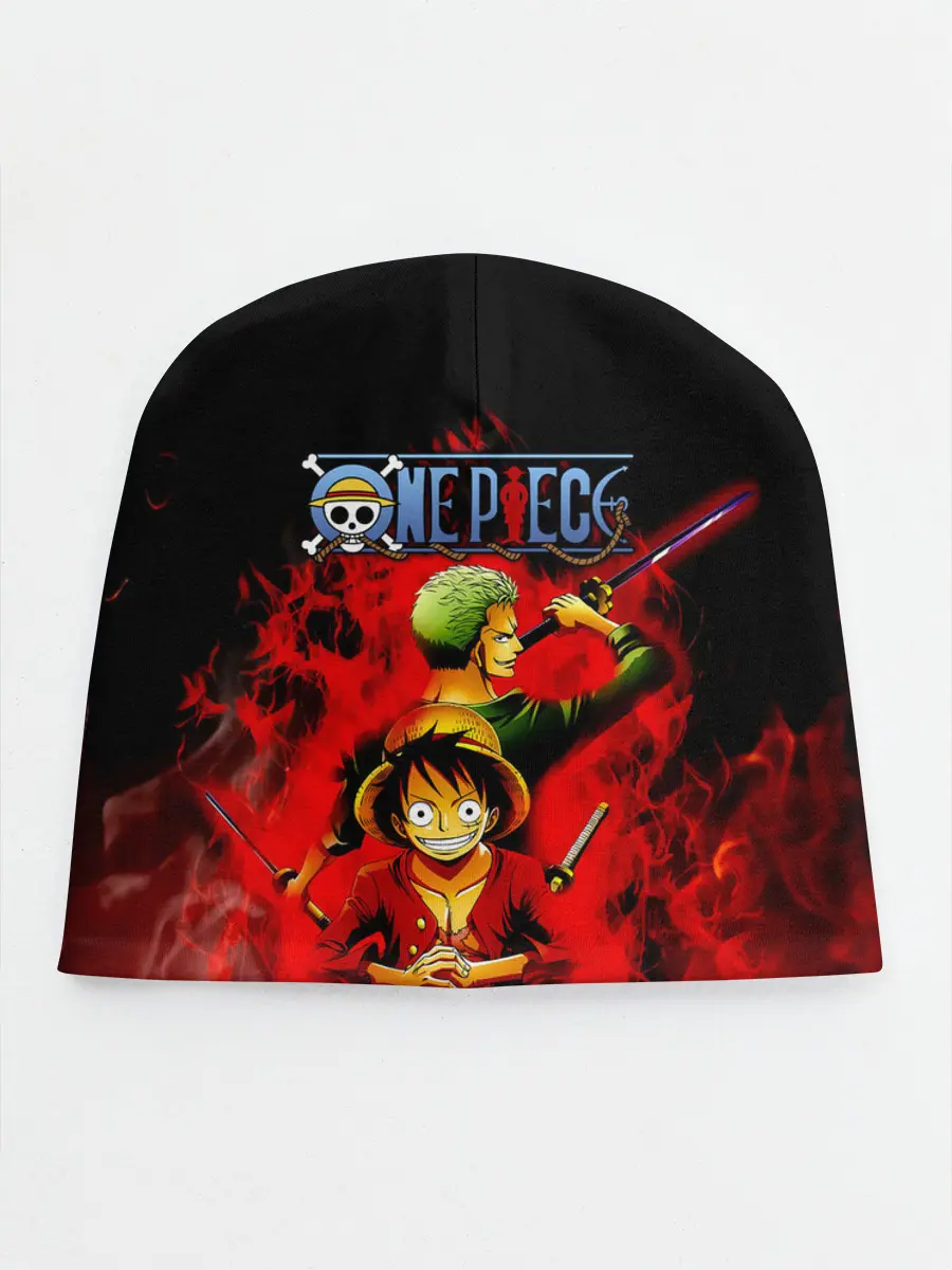 Детская шапка / Зоро и Луффи в огне One Piece