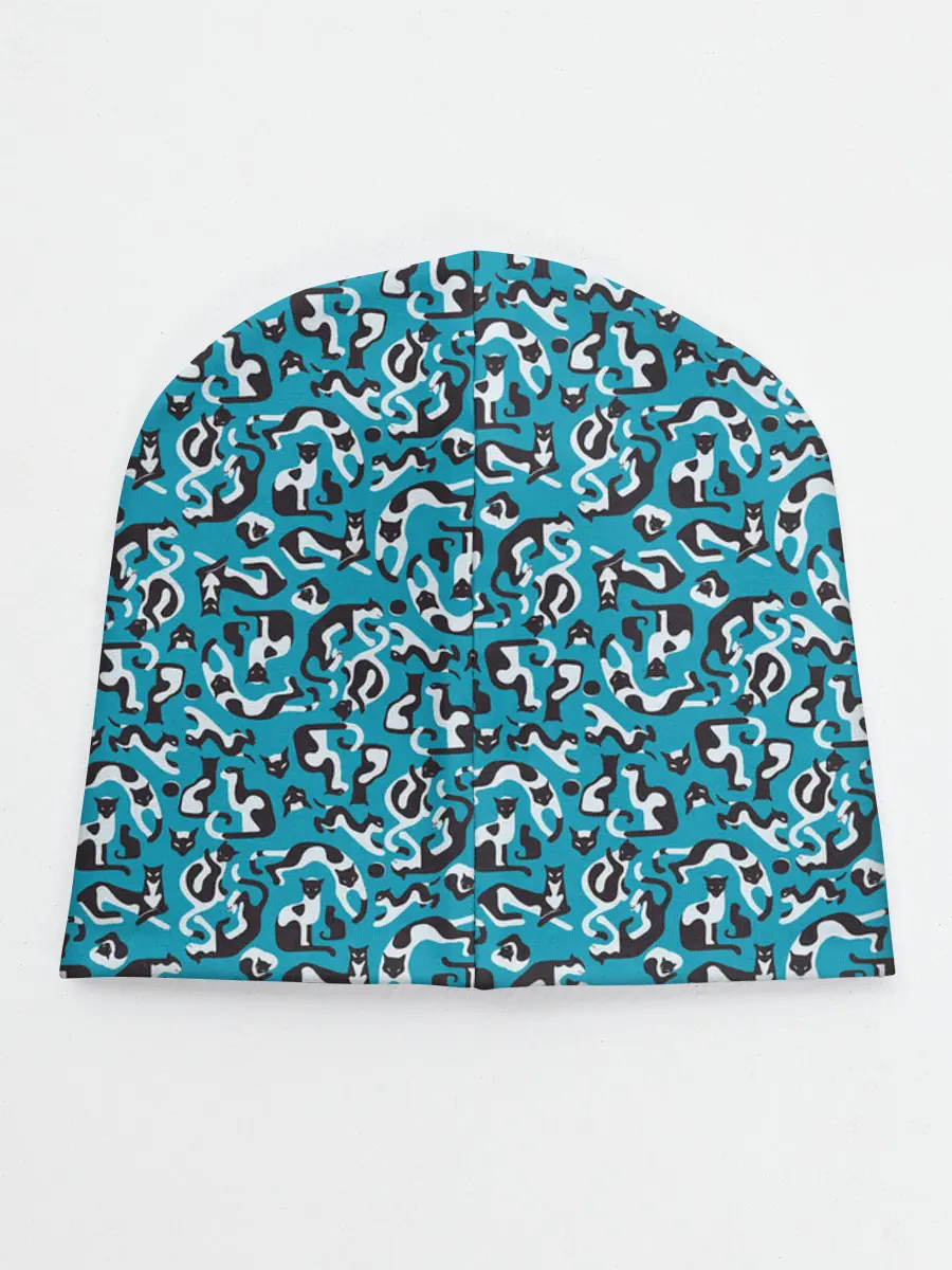 Детская шапка / Котики