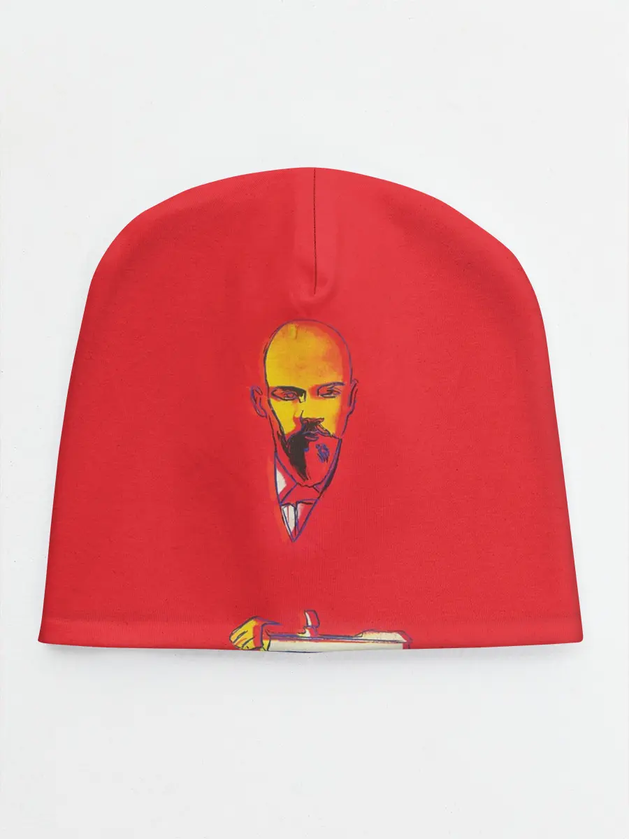 Детская шапка / Энди Уорхол - Красный Ленин