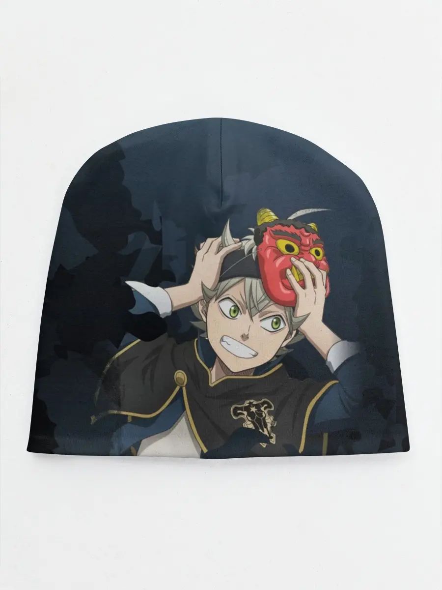 Детская шапка / Черный клевер