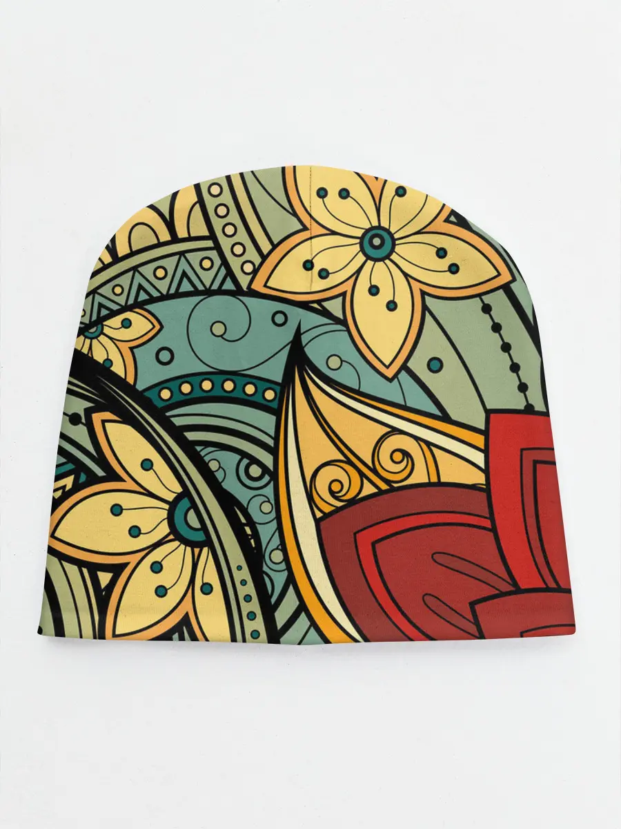 Детская шапка / ЯрКие ЦветЫ