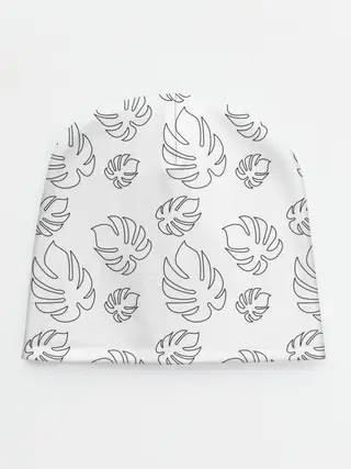 Детская шапка / Листья