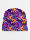 Детская шапка / Тропические листья
