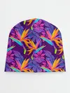 Детская шапка / Тропические листья