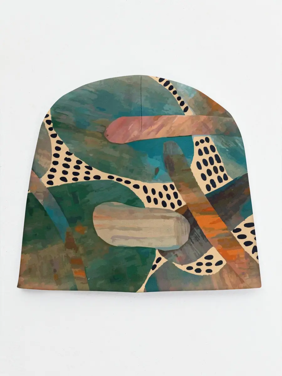 Детская шапка / Birches and fields