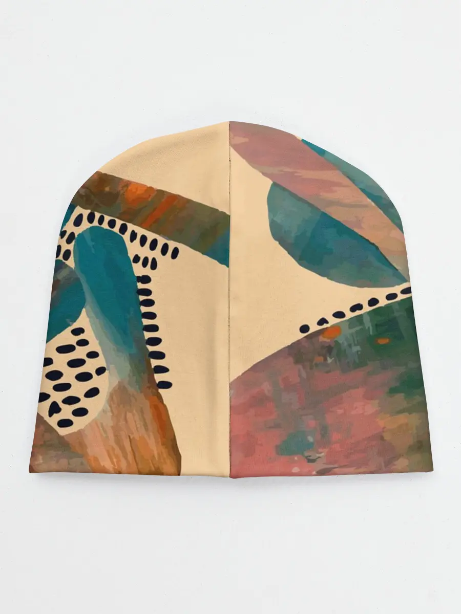 Детская шапка / Birches and fields