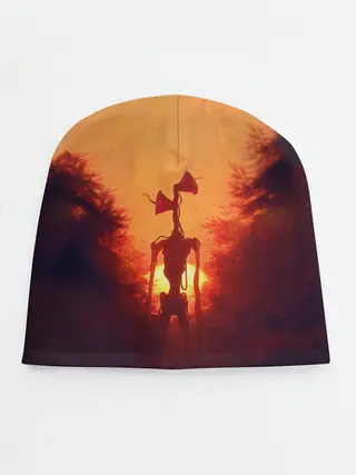 Детская шапка / СИРЕНОГОЛОВЫЙ ORANGE