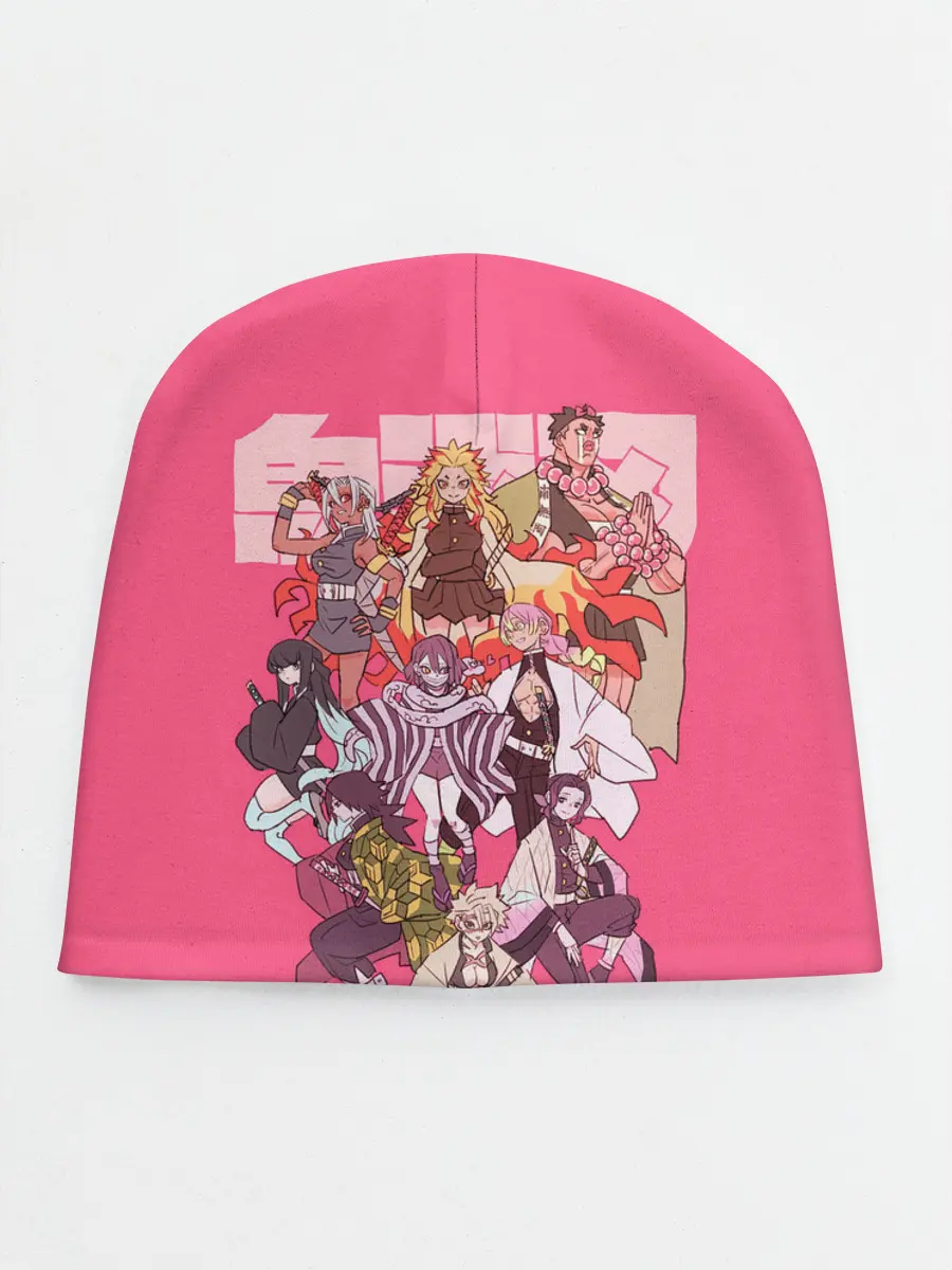 Детская шапка / Slayers on pink