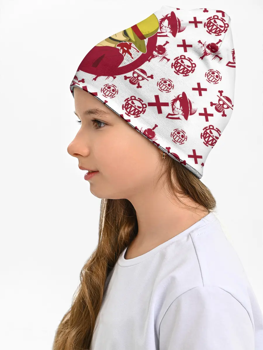 Детская шапка / Манки Д. Луффи | пиратские знаки One Piece