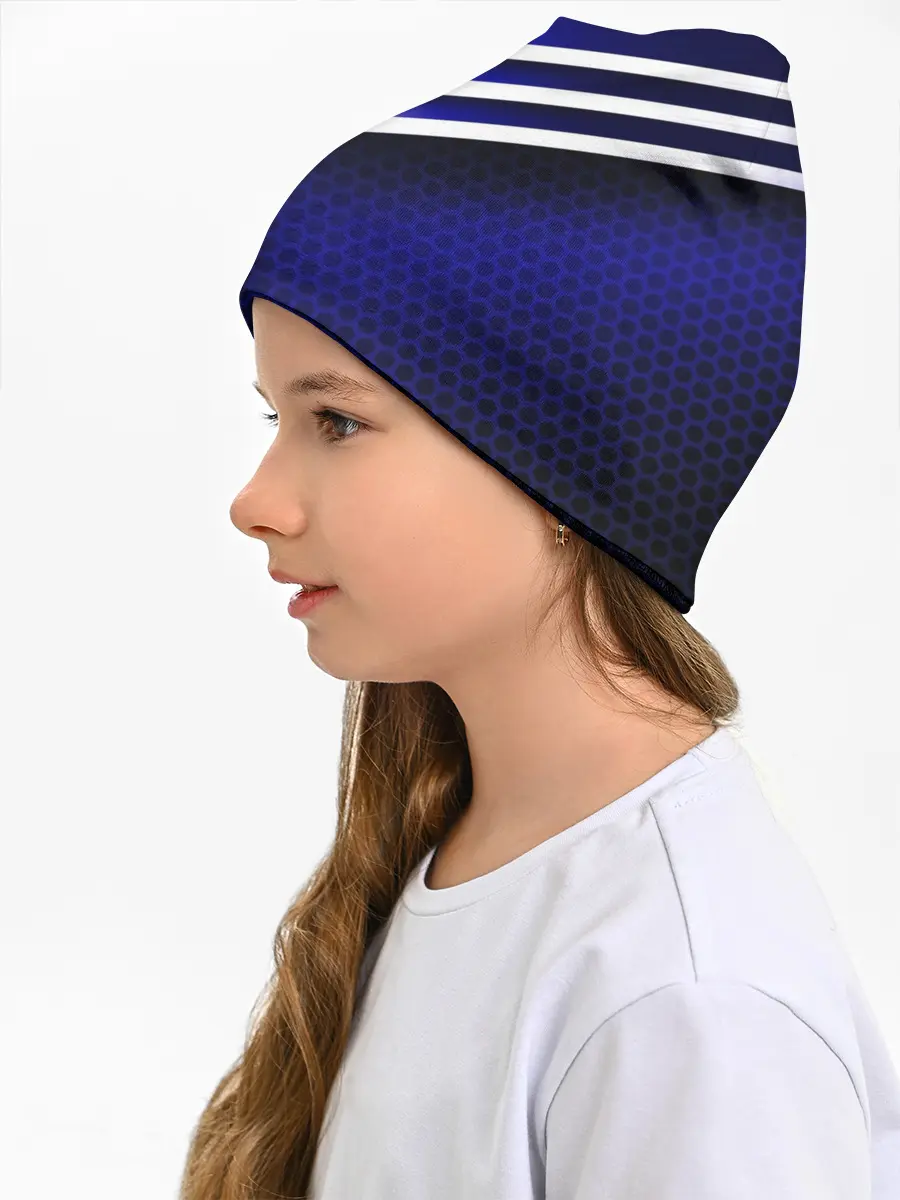 Детская шапка / Sport blue style