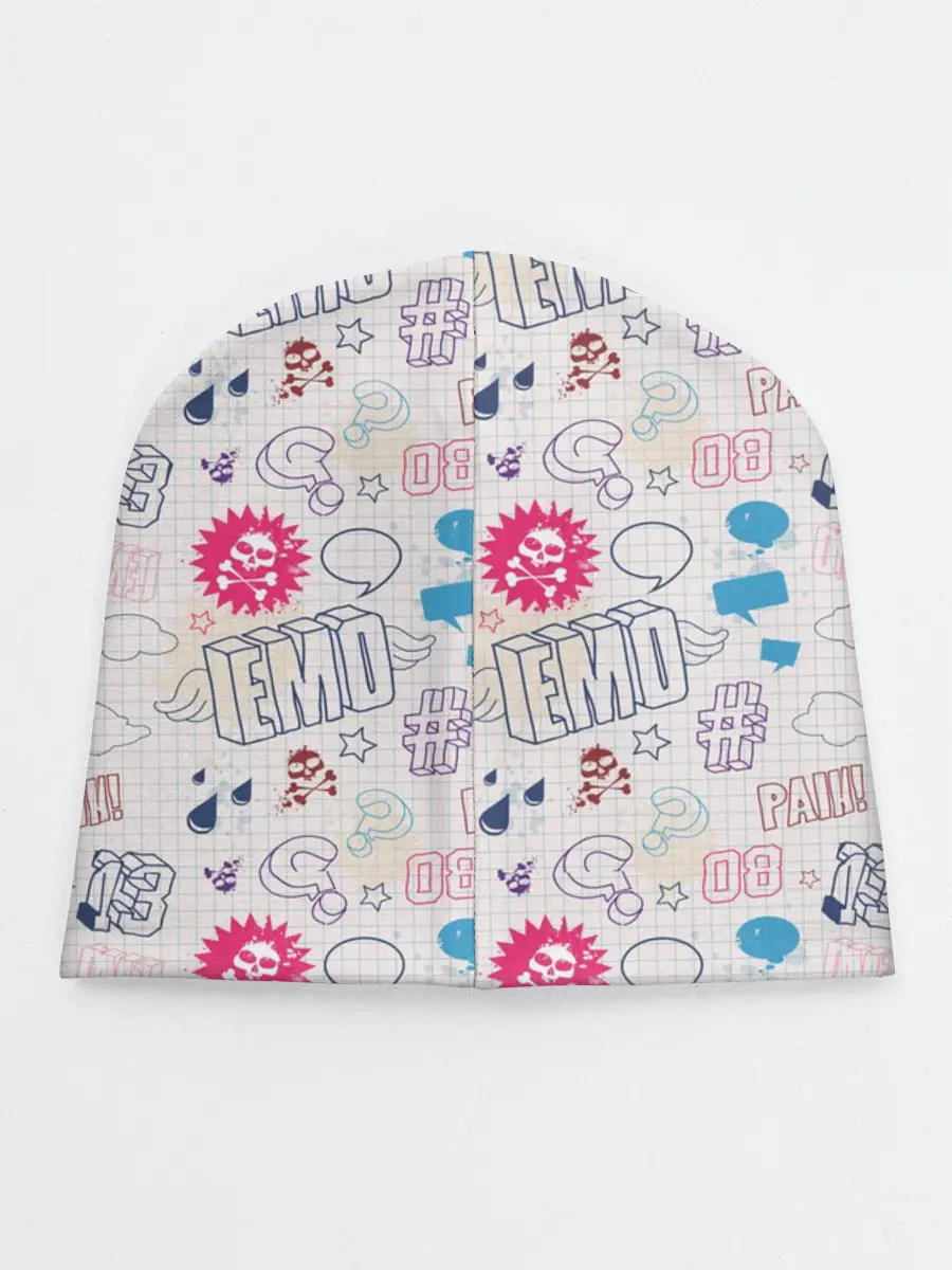 Детская шапка / Граффити-школьная тетрадь