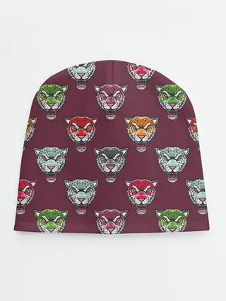 Детская шапка / Дикие кошки