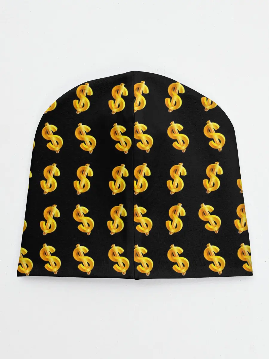 Детская шапка / Доллар золотой