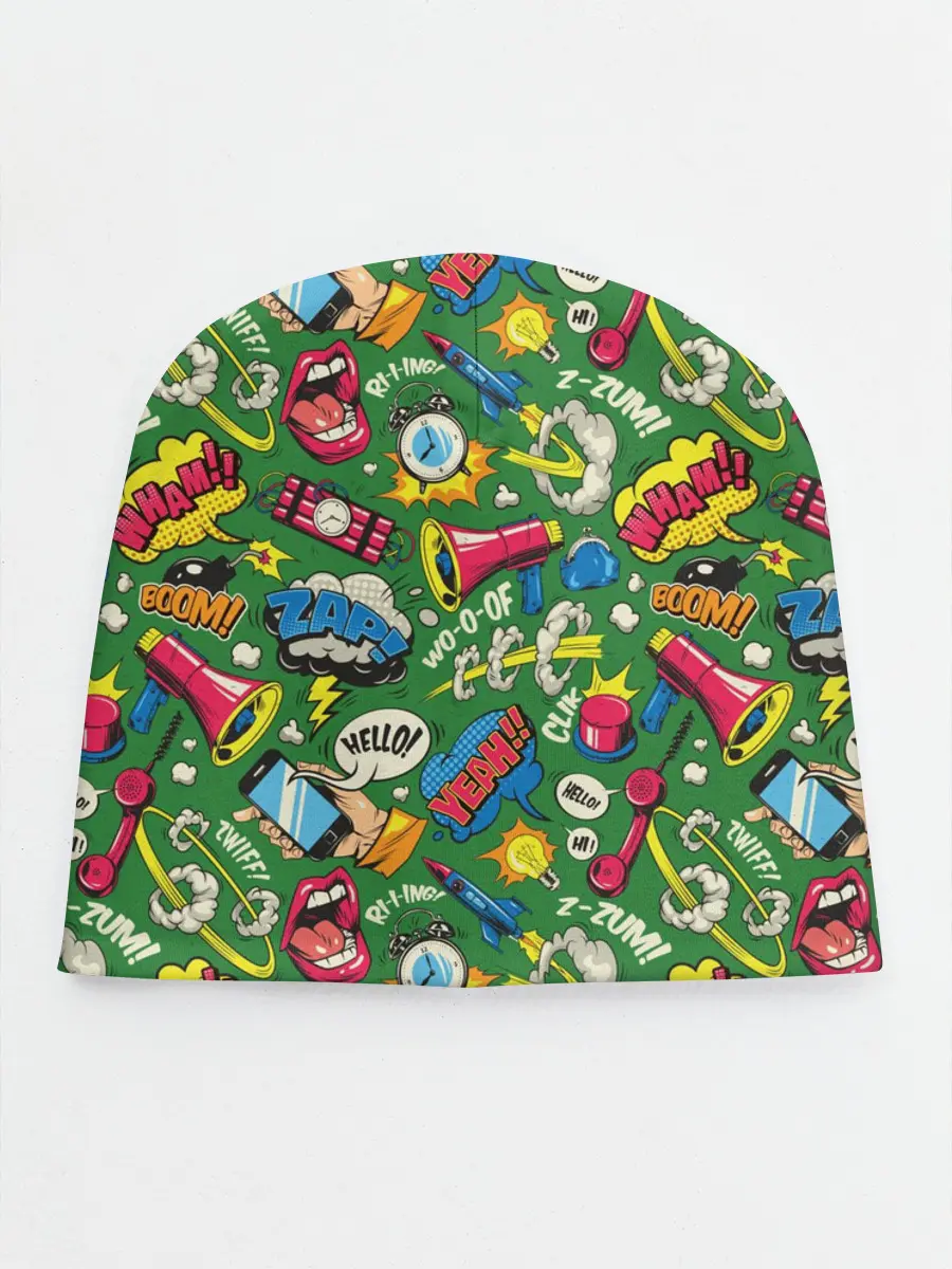Детская шапка / Поп-арт