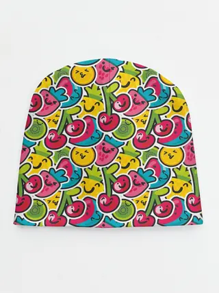 Детская шапка / Лето. Ягоды. Фрукты