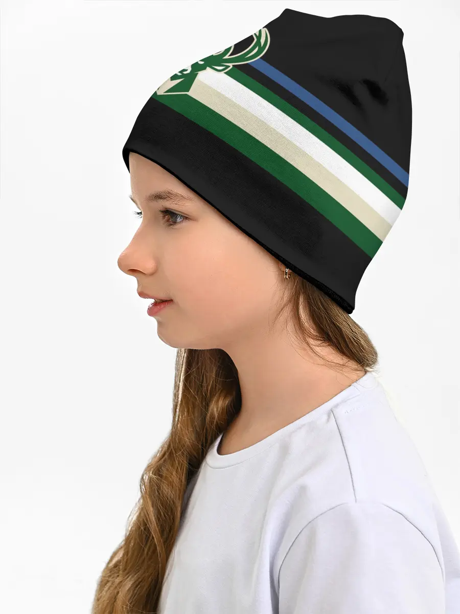 Детская шапка / Milwaukee Bucks форма. Statement Edition