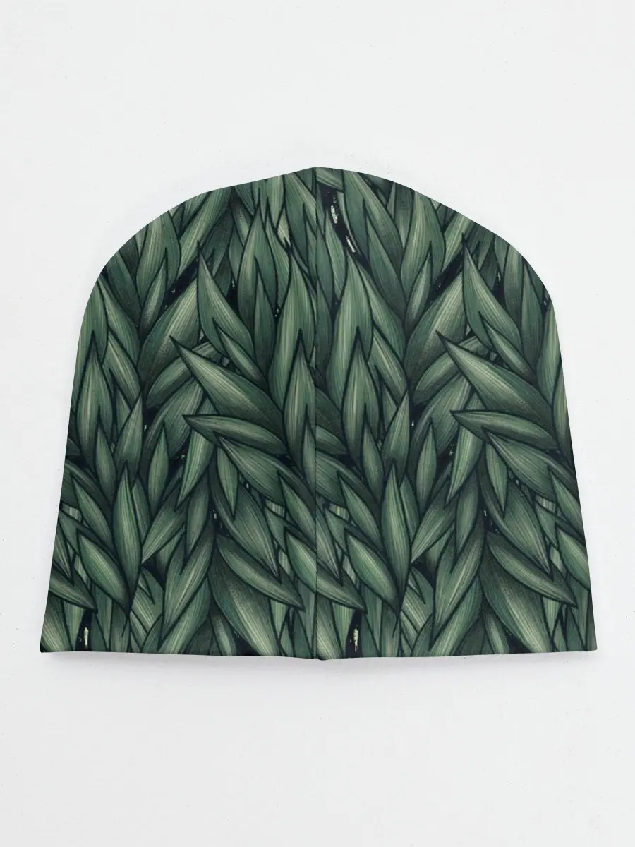 Детская шапка / Листья