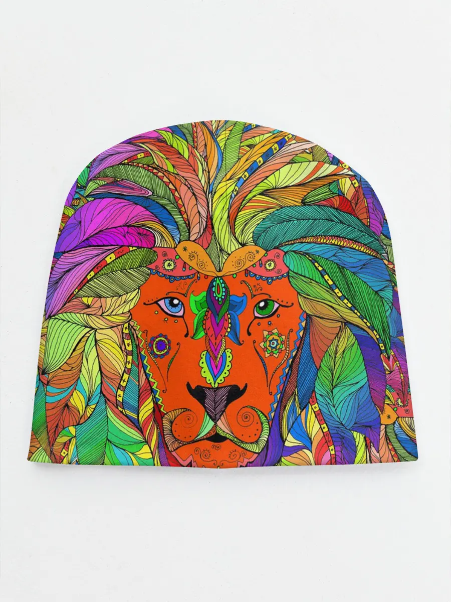 Детская шапка / Лев шаман