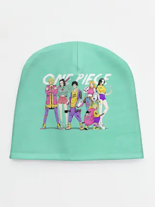 Детская шапка / Пираты One Piece на стиле