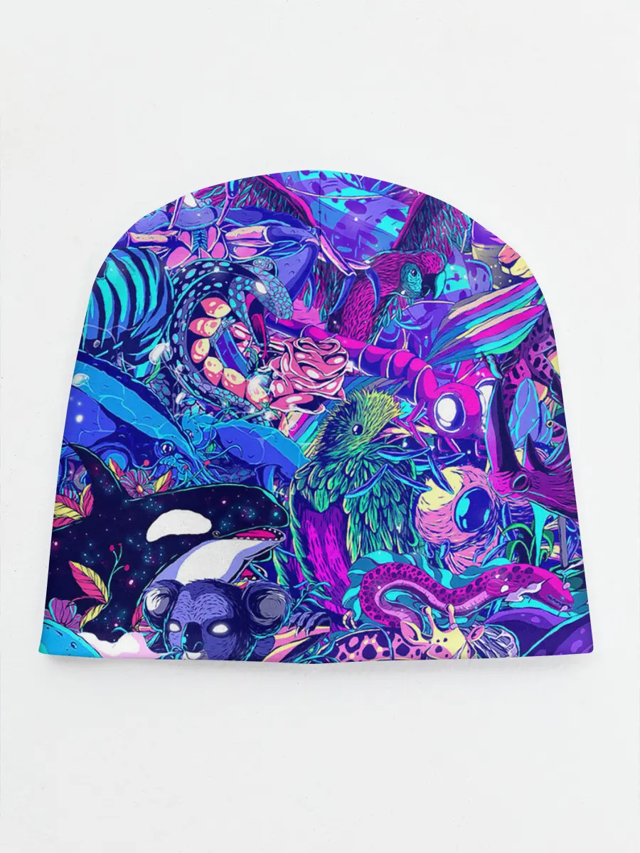 Детская шапка / Неоновые Звери