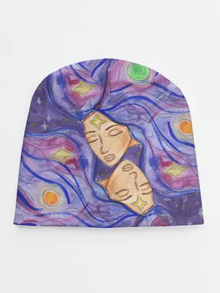 Детская шапка / Галактика