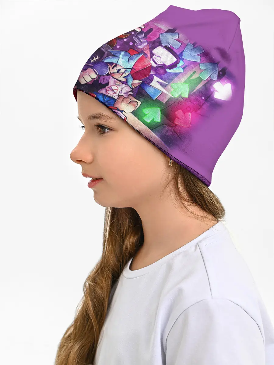 Детская шапка / Friday Night Funkin рисунок