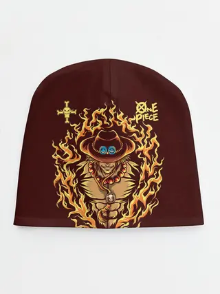 Детская шапка / One Piece Портгас Д. Эйс в огне