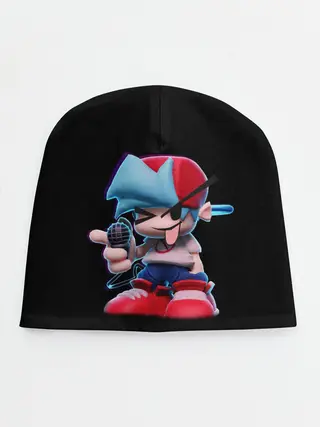 Детская шапка / Бойфренд показывает язык