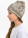 Детская шапка / Камуфляжный пиксель