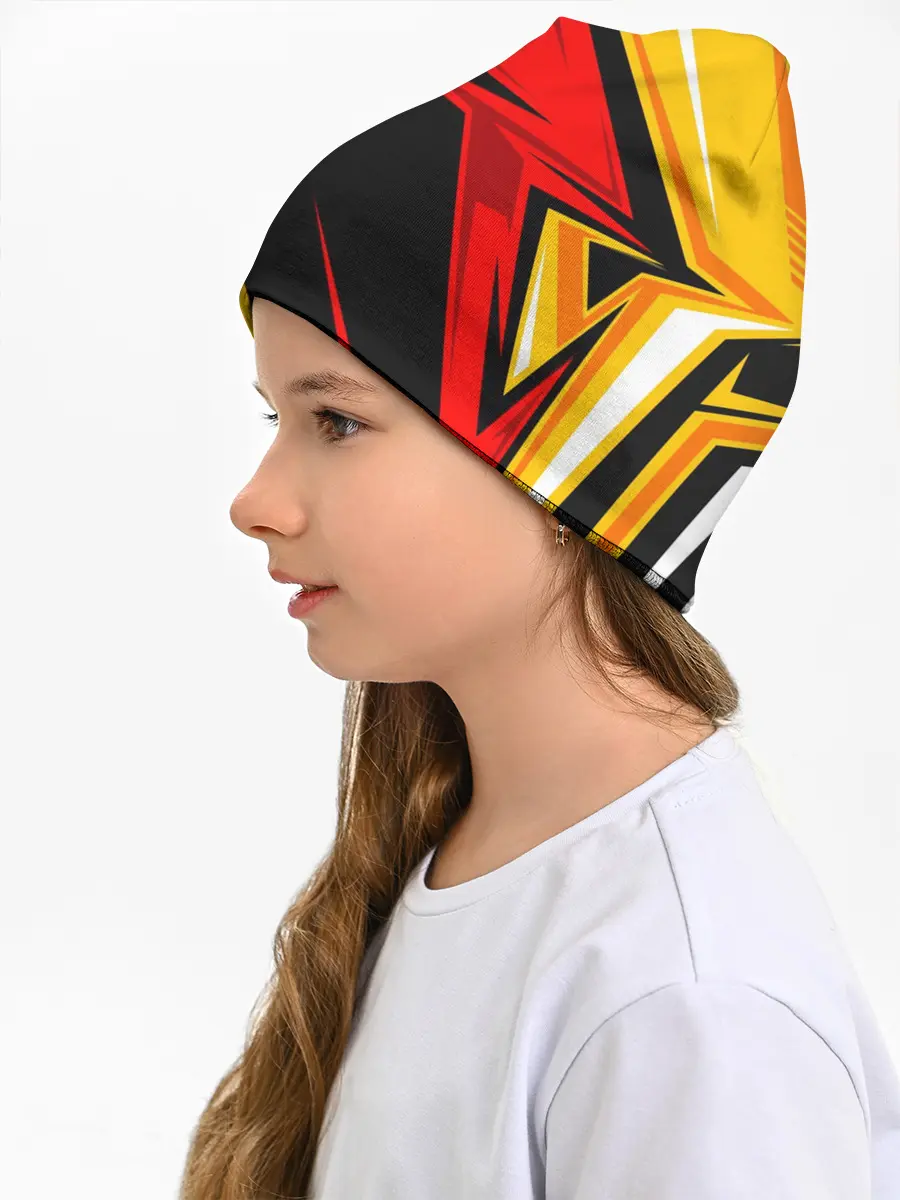 Детская шапка / КРАСНО-ЖЕЛТЫЙ СПОРТ | SPORT