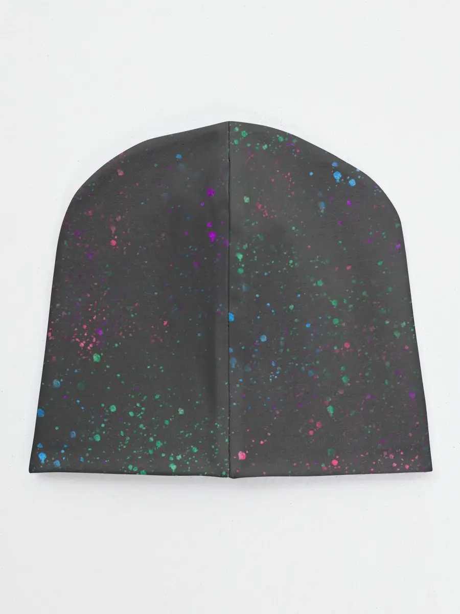 Детская шапка / Панда Краски Брызги