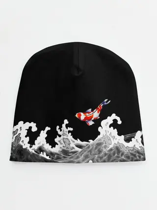 Детская шапка / Карп Кои Волна Япония Рыба