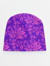 Детская шапка / ФИОЛЕТОВАЯ ХОХЛОМА