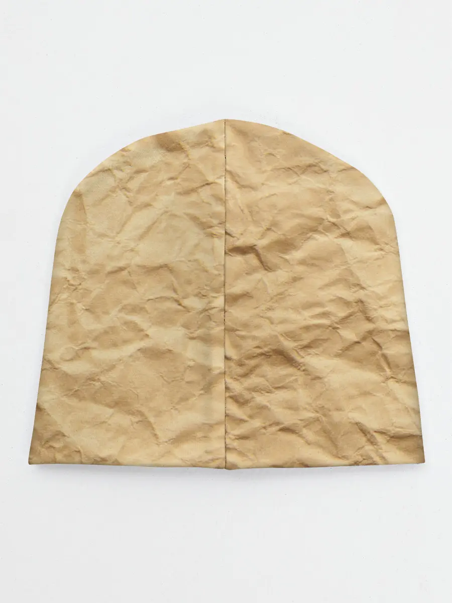 Детская шапка / БУМАЖНАЯ ТЕКСТУРА