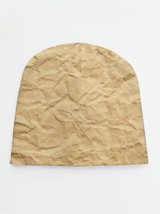 Детская шапка / БУМАЖНАЯ ТЕКСТУРА