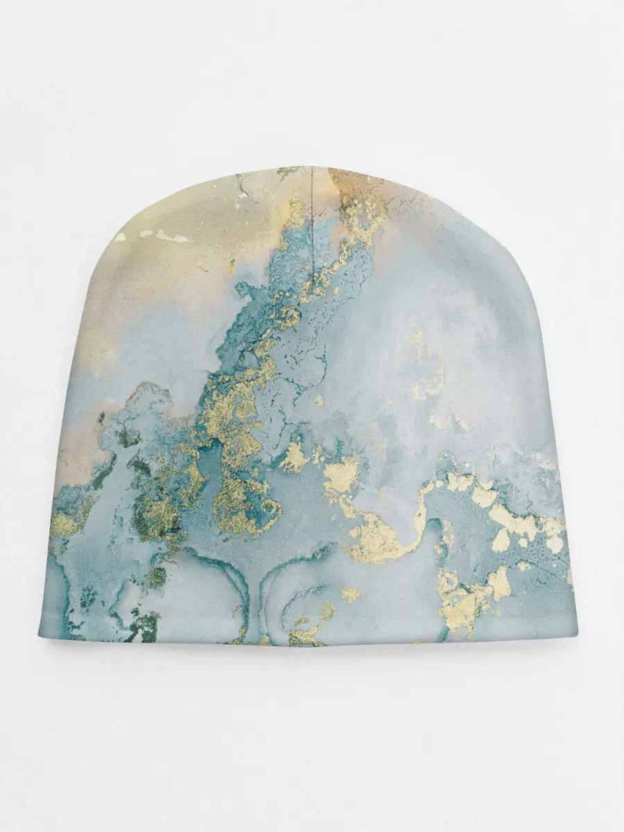 Детская шапка / Абстрактный мрамор