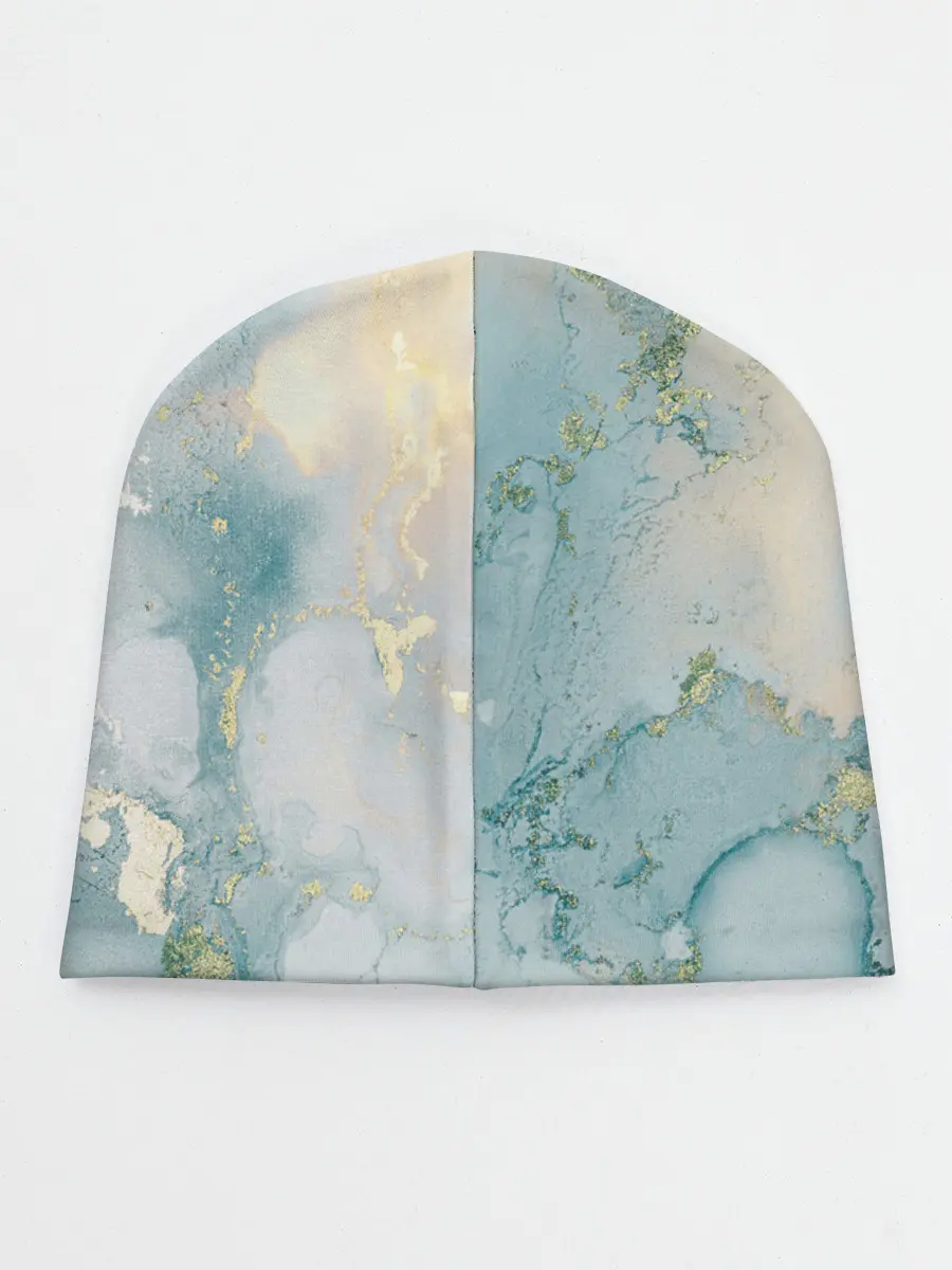 Детская шапка / Абстрактный мрамор