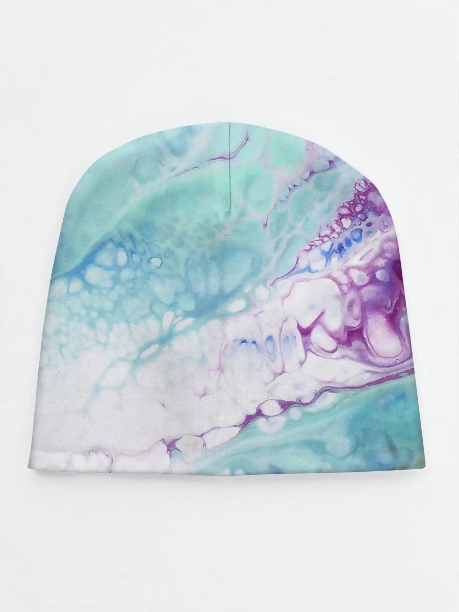 Детская шапка / Цветная морская пена