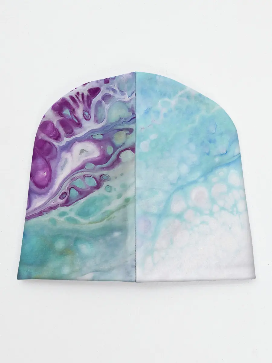 Детская шапка / Цветная морская пена