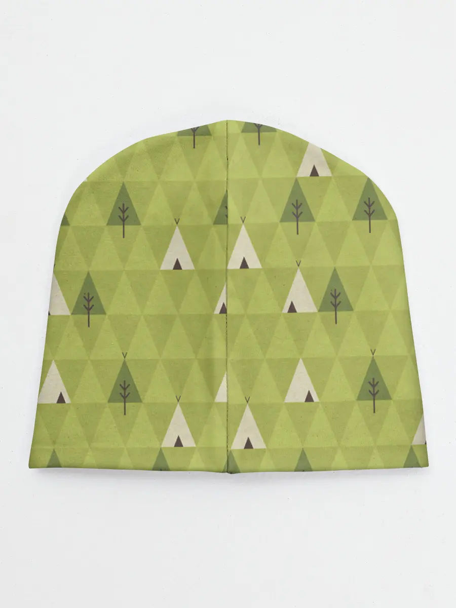 Детская шапка / Лес | Текстура