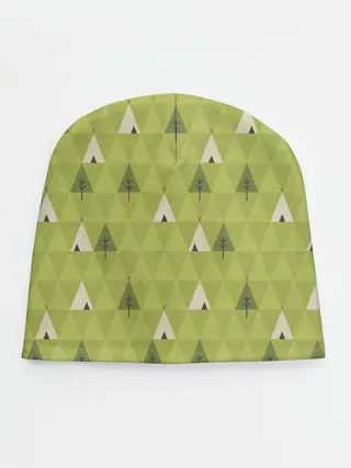 Детская шапка / Лес | Текстура