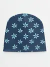 Детская шапка / Цветы | Голубые