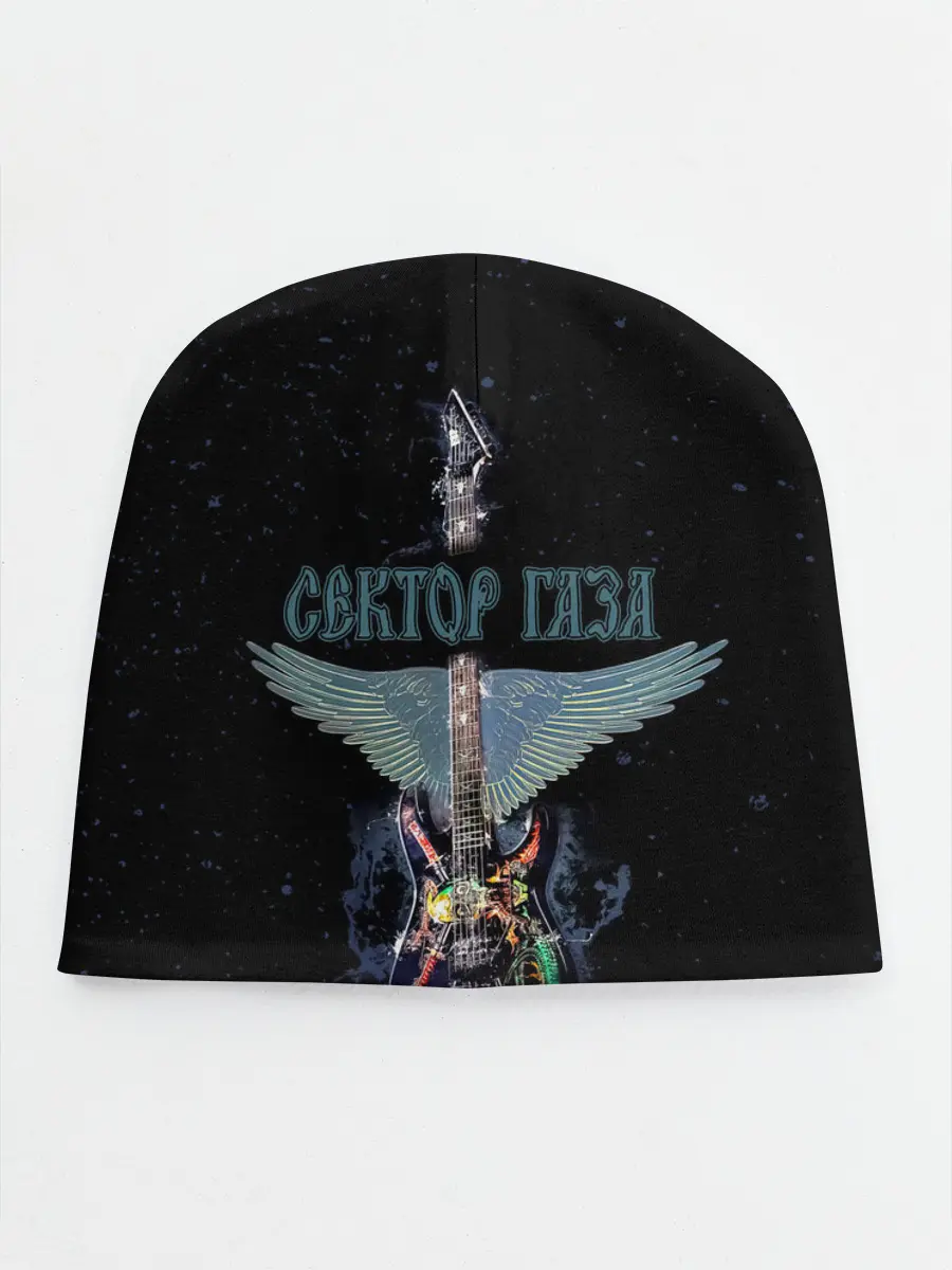 Детская шапка / Сектор Газа крылатая гитара