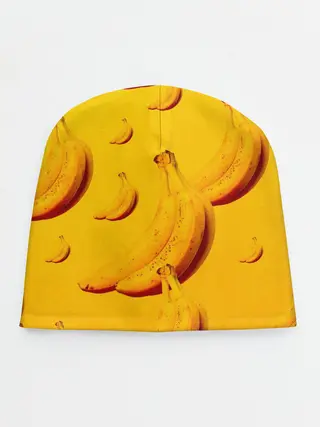 Детская шапка / бананы