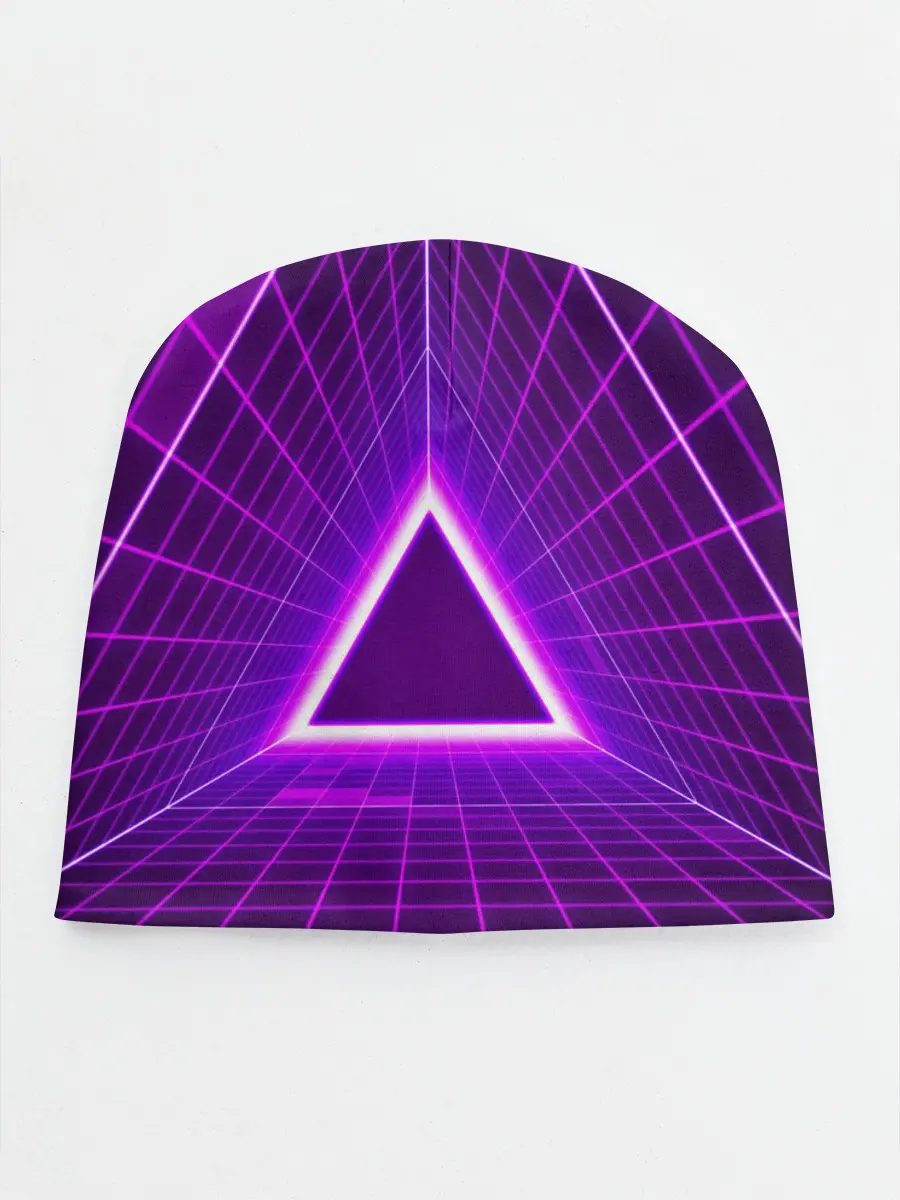 Детская шапка / Фон в стиле ретро 80-х