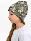 Детская шапка / Камуфляж с костями