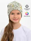 Детская шапка / Зайчики с Цветочками