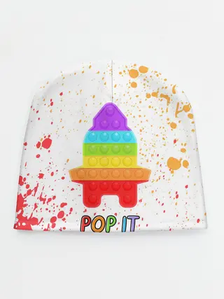 Детская шапка / Pop It - Rocket - Paint