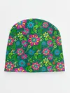 Детская шапка / Поле разноцветных цветков