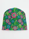 Детская шапка / Поле разноцветных цветков